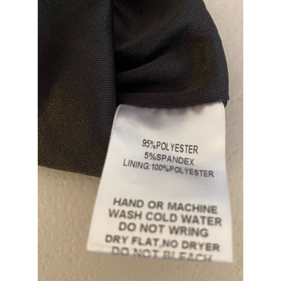 Windsor Black Glitter Spaghetti Strap Mini Dress Medium - Picture 6 of 11